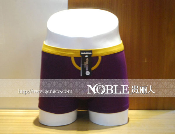 男式平角内裤NN21-25-紫色