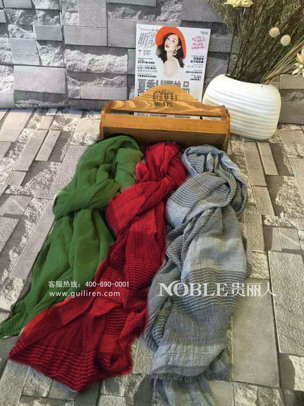 竹纤维围巾WJ07-01-韩版