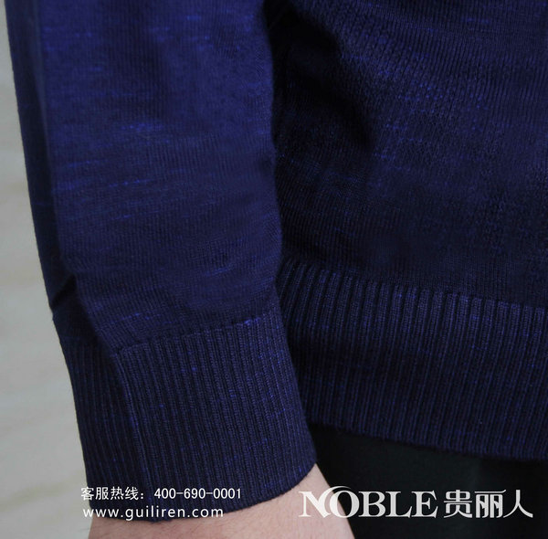 竹纤维男士毛衫ZC034